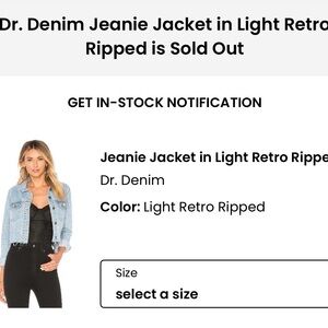 Dr. Denim Classic Blue Jacket